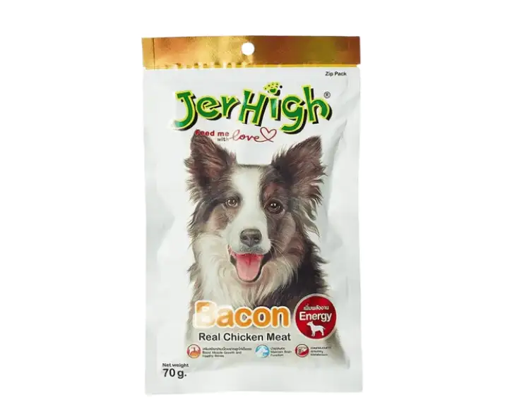 JerHigh Bacon Stick Treats, Puppies and Adult Dogs Ithinkpets (1)