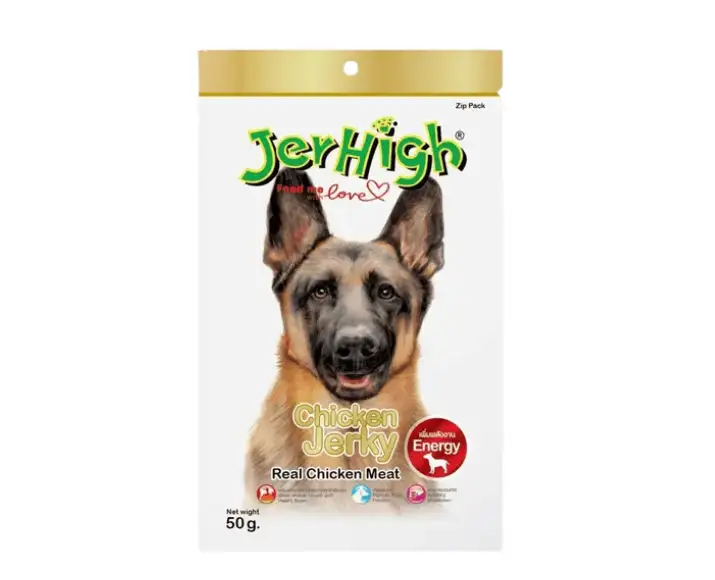 JerHigh Chicken Jerky Treat, Puppies and Adult Dogs Ithinkpets (1)