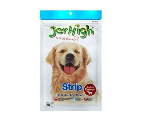 JerHigh Chicken Strip, Puppies and Adult Dog Treat Ithinkpets (1)
