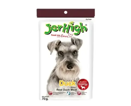 JerHigh Duck Stick Treat, Puppies and Adult Dogs ithinkpets.com
