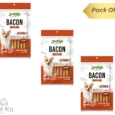 Jerhigh Bacon Strips Treats, Puppies and Adult Dogs