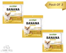 Jerhigh Banana Stix, Puppies and Adult Dog Treats at ithinkpets.com (1)