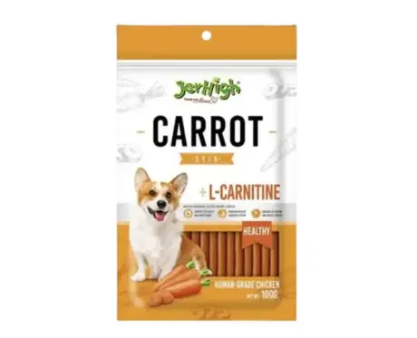 Jerhigh Carrot Stix Treat, Puppies and Adult Dogs Ithinkpets.com