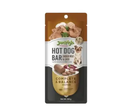 Jerhigh HotDog Bar Chicken Liver, Dog Treat Ithinkpets (1)