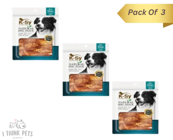 Jerhigh K-SY Premium Chicken Soft Jerky, Puppies and Adult Dog at ithinkpets.com (1)