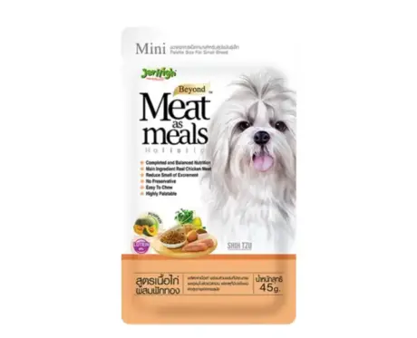 Jerhigh Meat as Meals Chicken with Pumpkin Recipe, Dog Wet Food (Small Breed) ithinkpets (1)