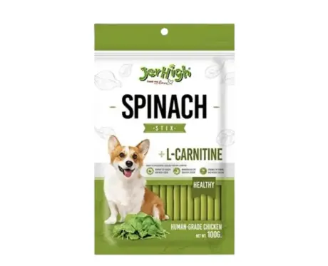 Jerhigh Spinach Stix Treat, Puppies and Adult Dogs Ithinkpets (1)