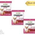 Jerhigh Strawberry Stix, Puppies and Adult Dog Treats