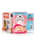 Kennel Kitchen Fish Chunks in gravy, Kitten and Adult Cats