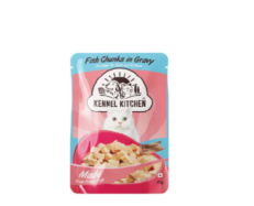 Kennel Kitchen Fish Chunks in gravy at ithinkpets.com