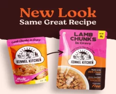 Kennel Kitchen Lamb Chunks in Gravy, Puppy and Adult Dog Food at ithinkpets.com (2)