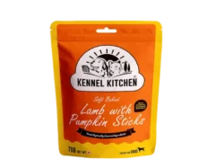 Kennel Kitchen Soft Baked Lamb with Pumpkin Sticks at ithinkpets.com