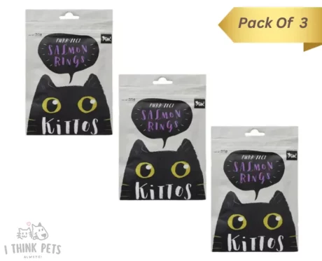 Kittos Salmon Ring, Kitten and Adult Cat at ithinkpets.com (1)