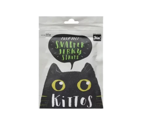 Kittos Snapper Jerky Strip at ithinkpets.com