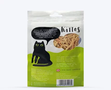 Kittos Tuna Jerky Strip at ithinkpets.com