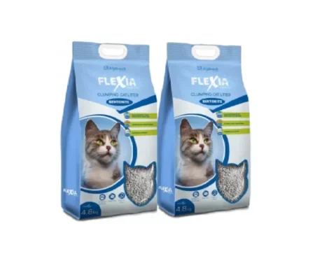 Klybeck Flexia Essentia Bentonite Cat litter, Plain at ithinkpets.com (1)