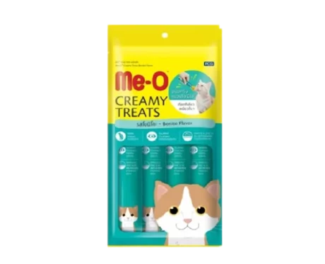 Me-O Creamy Cat Treats Bonito Flavor at ithinkpets