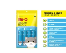 Me-O Creamy Cat Treats Chicken and Liver at ithinkpets