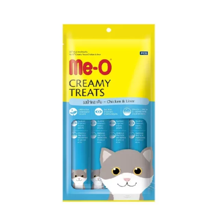 Buy Me-O Creamy Cat Treats Chicken And Liver Flavor At