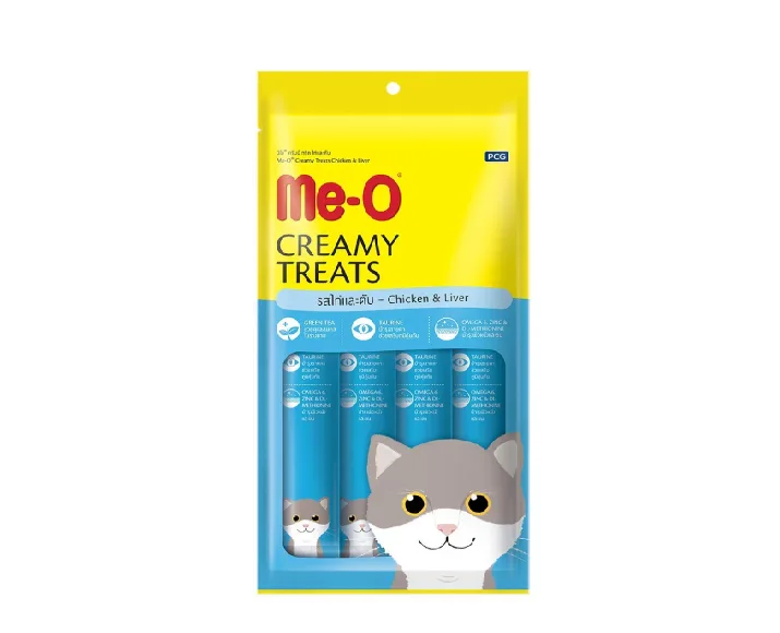 Me-O Creamy Cat Treats Chicken and Liver at ithinkpets (3) (1)