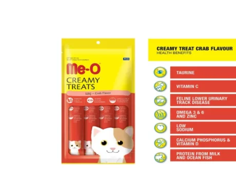 Me-O Creamy Cat Treats Crab at ithinkpets