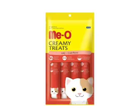 Me-O Creamy Cat Treats Crab at ithinkpets