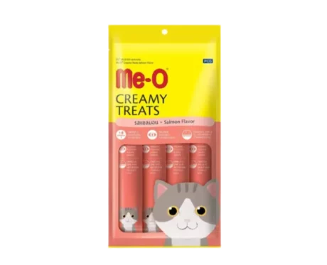 Me-O Creamy Cat Treats Salmon at ithinkpets