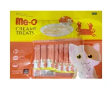 Me-O Creamy Treats with Crab Flavor Cat Wet Treat at ithinkpets