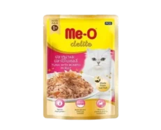 Me-O Delite Tuna with Bonito in Jelly Adult Cat Wet Food at ithinkpets