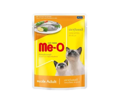 Me-O Mackeral in Jelly Adult Cat Wet Food at ithinkpets