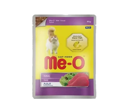 Me-O Tuna in Jelly Adult Cat Wet Food at ithinkpets