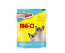 Me-O Tuna with Chicken in Jelly Adult Cat Wet Food at ithinkpets