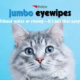 Petkin Jumbo Eyewipes 80 wipes Dogs and Cats