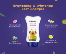 Pawsh Brightening Shampoo Puppies and Adults Dogs 200 ml at ithinkpets.com (2)