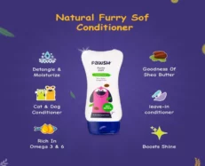 Pawsh Furry Soft Conditioner Dogs and Cats 200 ml at ithinkpets.com (2)