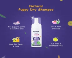 Pawsh Puppy Dry Shampoo All Breeds 120 ml at ithinkpets.com (2)