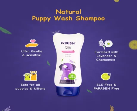 Pawsh Puppy Wash Shampoo Puppies All Breeds 200 ml at ithinkpets.com (2)