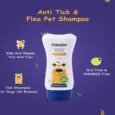 Pawsh Tick and Flea Shampoo Dogs and Cats 200 ml