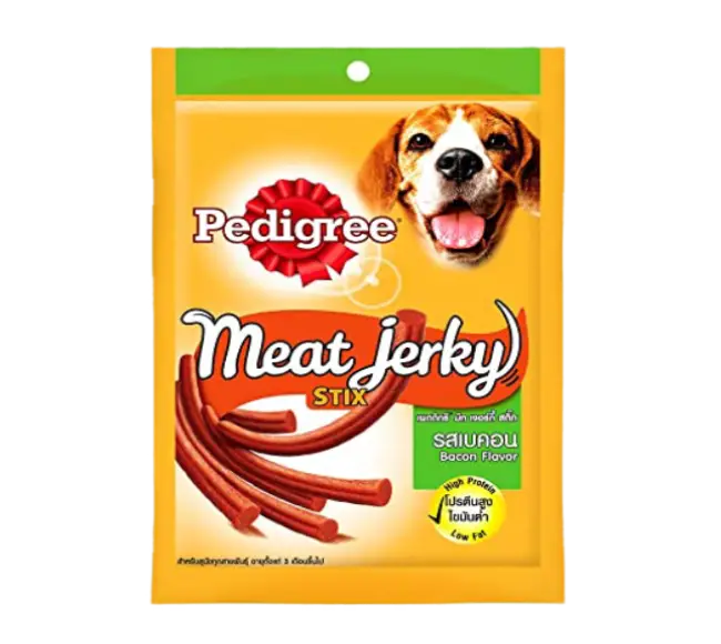 Pedigree Meat Jerky Stick Bacon at ithinkpets.com