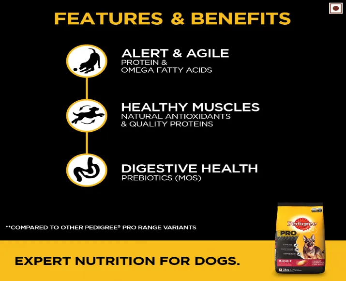 Pedigree Pro Active Adult Dry Dog Food at ithinkpets (1)