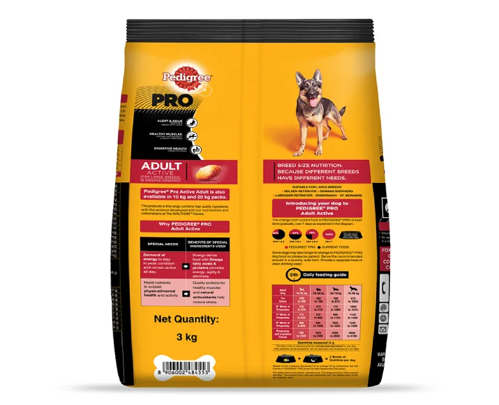 Pedigree Pro Active Adult Dry Dog Food at ithinkpets (5)