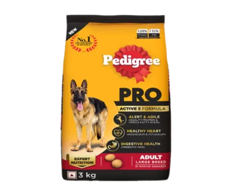 Pedigree Pro Active Adult Dry Dog Food at ithinkpets