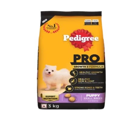 Pedigree Pro Small Breed Puppy Dry Food at ithinkpets