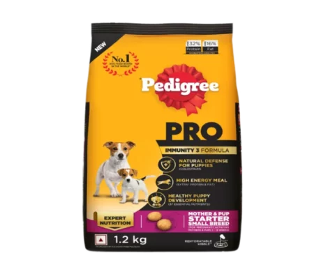 Pedigree Pro Mother and Puppy Starter Small Breed Dog Dry Food at ithinkpets