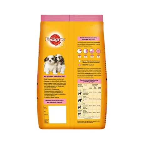 Pedigree Small Breed Lamb and Milk Puppy at ithinkpets.com
