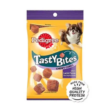 Pedigree Tasty Bites Lamb at ithinkpets.com