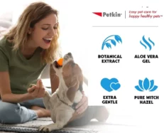 Petkin Pet Wipes 100 wipes, Dogs and Cats at ithinkpets (3)