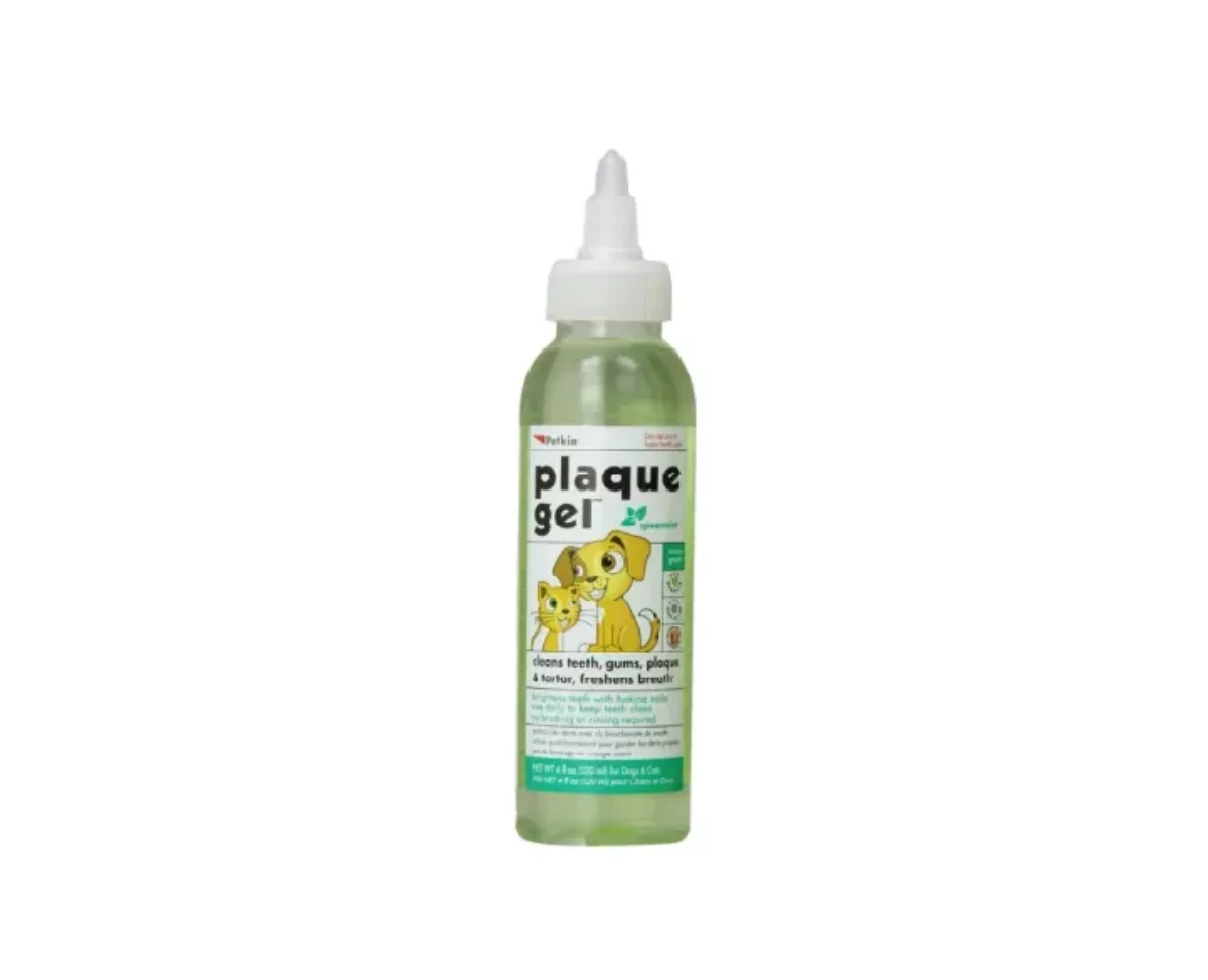 Buy Petkin Plaque Tooth Gel 120 Ml Spearmint Ithinkpets