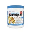 Petkin Wipes Mega Value Pack Dogs and Cats, 200 pc