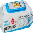 Petkin Wipes Mega Value Pack 125 wipes, Dogs and Cats